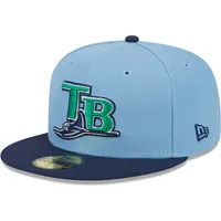 Men's Tampa Bay Rays New Era Light Blue/Navy Home Diamond Era Low