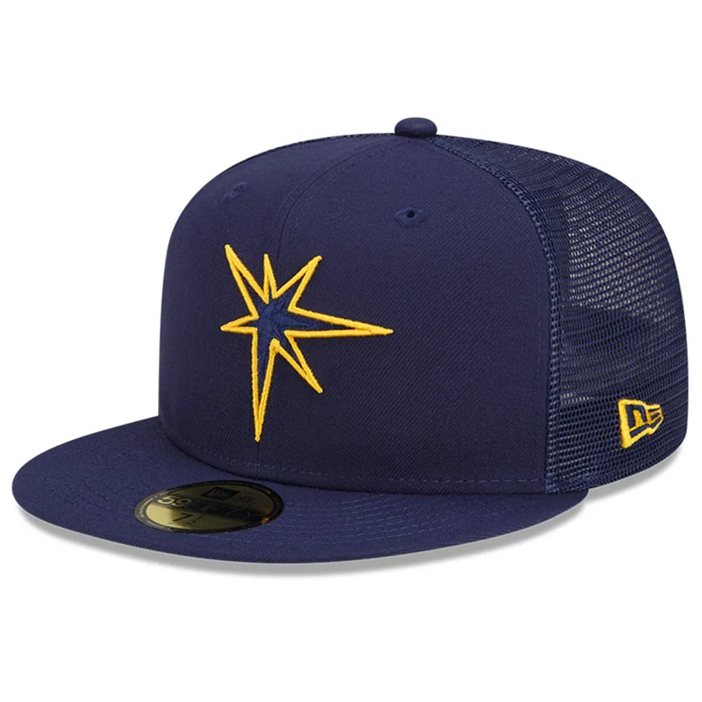 Tampa Bay Rays New Era 2023 Batting Practice 59FIFTY Fitted Hat - Navy