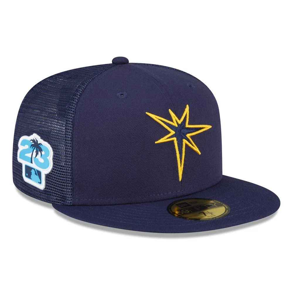 New Era Men's New Era Navy Tampa Bay Rays 2023 Spring Training 59FIFTY  Fitted Hat