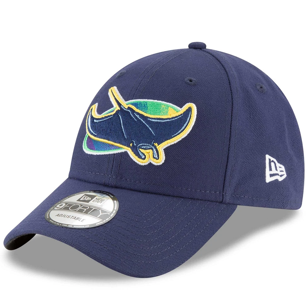 Men's New Era Navy Tampa Bay Rays Alternate The League 9FORTY Adjustable Hat