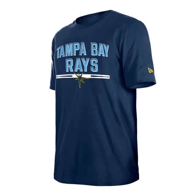 Tampa Bay Rays Mitchell & Ness Mesh V-Neck Purple Jersey