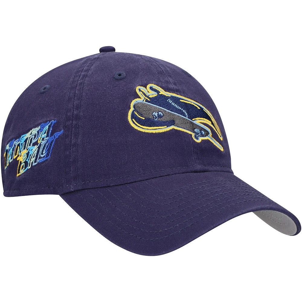 Casquette réglable bleu marine Tampa Bay Rays City Connect 9TWENTY New Era pour hommes