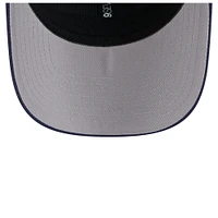 Casquette extensible à bouton-pression New Era bleu marine Tampa Bay Rays 9SEVENTY pour homme