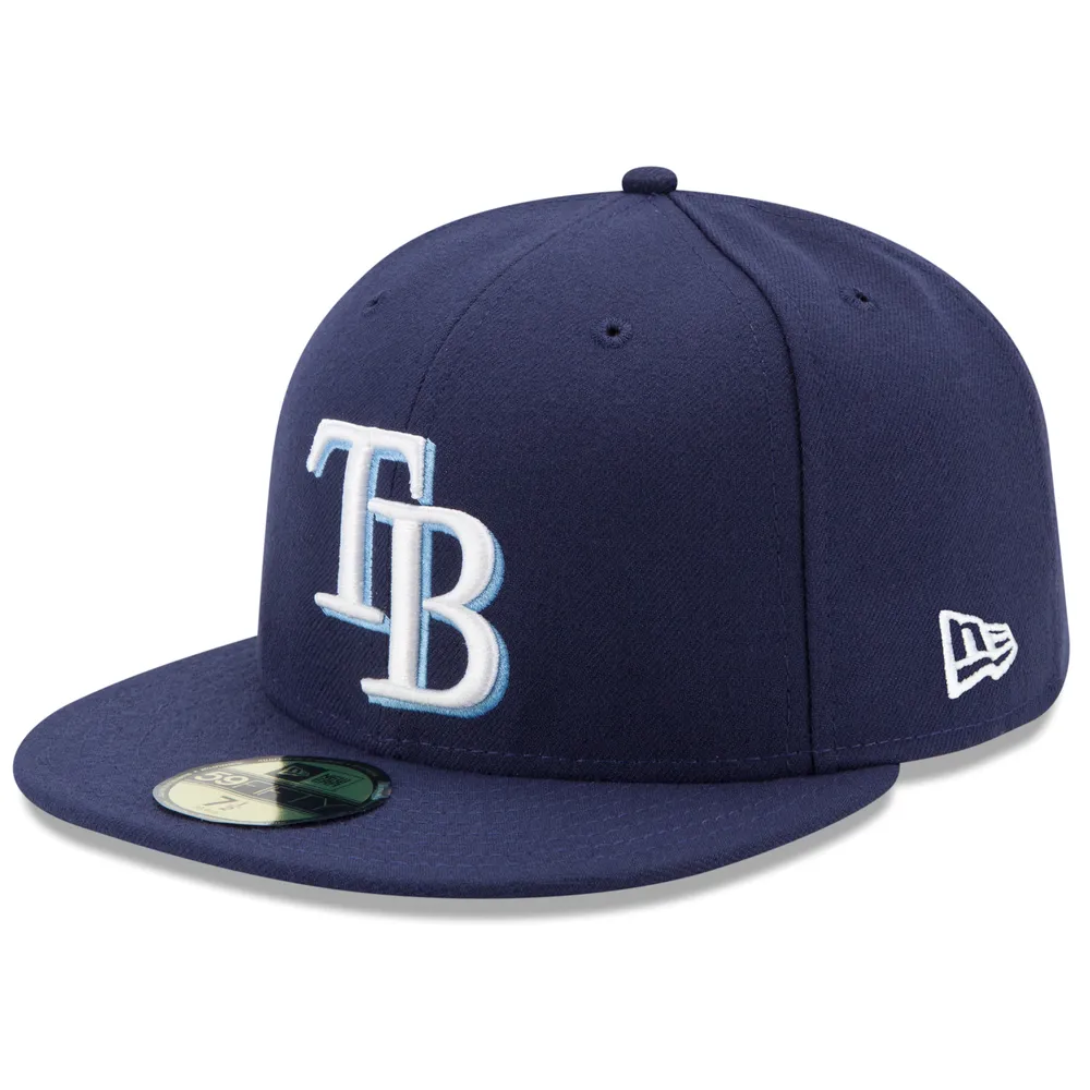 New Era Tampa Bay Rays Navy Alternate Authentic Collection On-Field 59FIFTY Fitted Hat