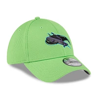 Casquette d'entraînement au bâton City Connect 39THIRTY Flex New Era pour homme, vert fluo, des Rays de Tampa Bay