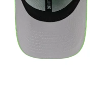 Casquette d'entraînement au bâton City Connect 39THIRTY Flex New Era pour homme, vert fluo, des Rays de Tampa Bay