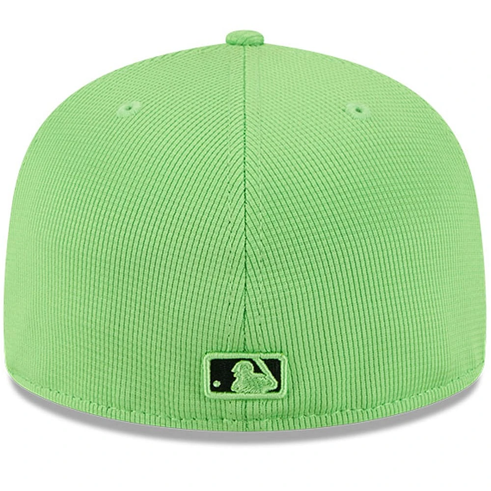 Casquette ajustée 59FIFTY City Connect pour homme, vert fluo, des Rays de Tampa Bay, New Era