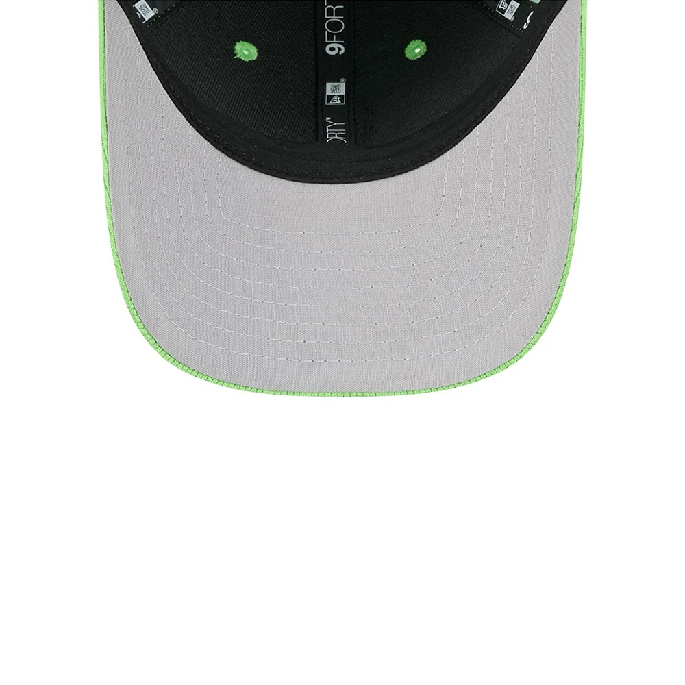 Men's New Era Neon Green Tampa Bay Rays City Connect Batting Practice 9FORTY M-Crown Adjustable Hat