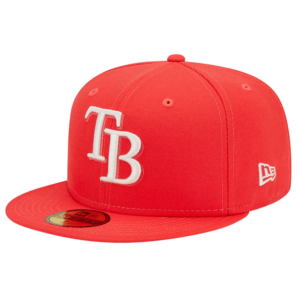 Lids Tampa Bay Rays New Era Lava Highlighter Logo 59FIFTY Fitted