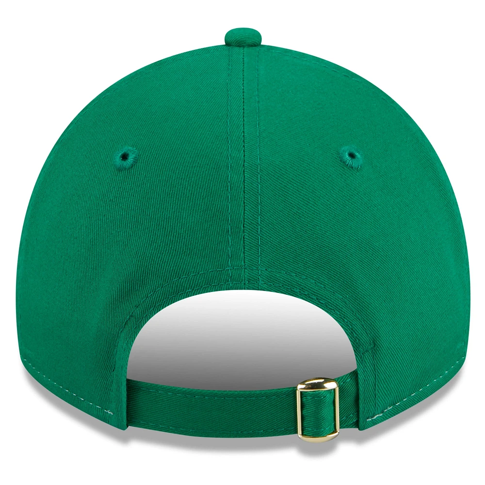 Men's New Era White/Green Tampa Bay Rays 2024 St. Patrick's Day 9TWENTY Adjustable Hat