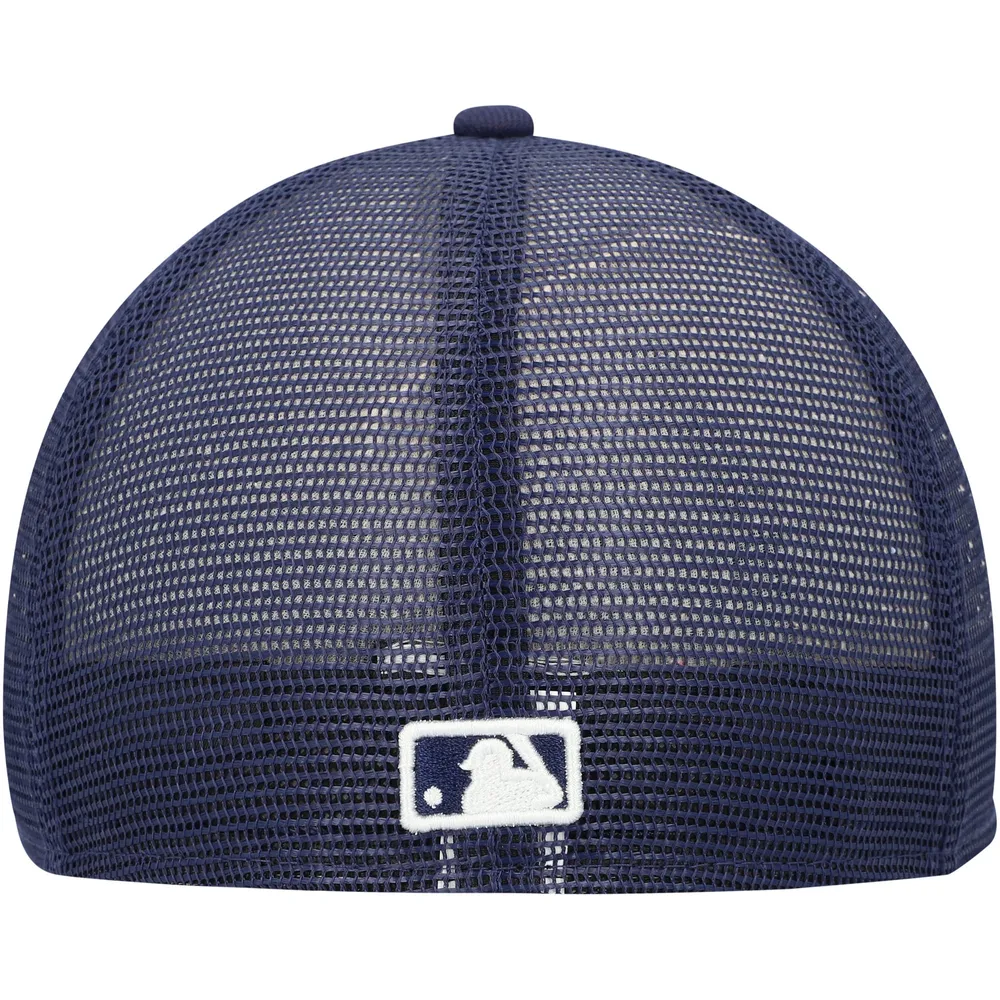 Men's New Era White/Navy Tampa Bay Rays 2023 On-Field Batting Practice 59FIFTY Fitted Hat