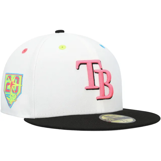 Tampa Bay Rays New Era Two-Tone Yellow 59FIFTY Fitted Hat