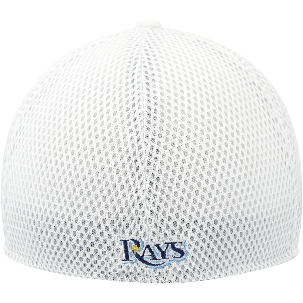 Men's New Era White Tampa Bay Rays REPREVE Neo 39THIRTY Flex Hat