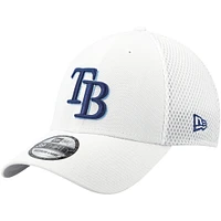 Men's New Era White Tampa Bay Rays REPREVE Neo 39THIRTY Flex Hat