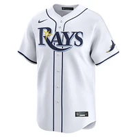 Maillot de joueur Nike Aaron Civale pour hommes, blanc, Tampa Bay Rays Home Limited Player