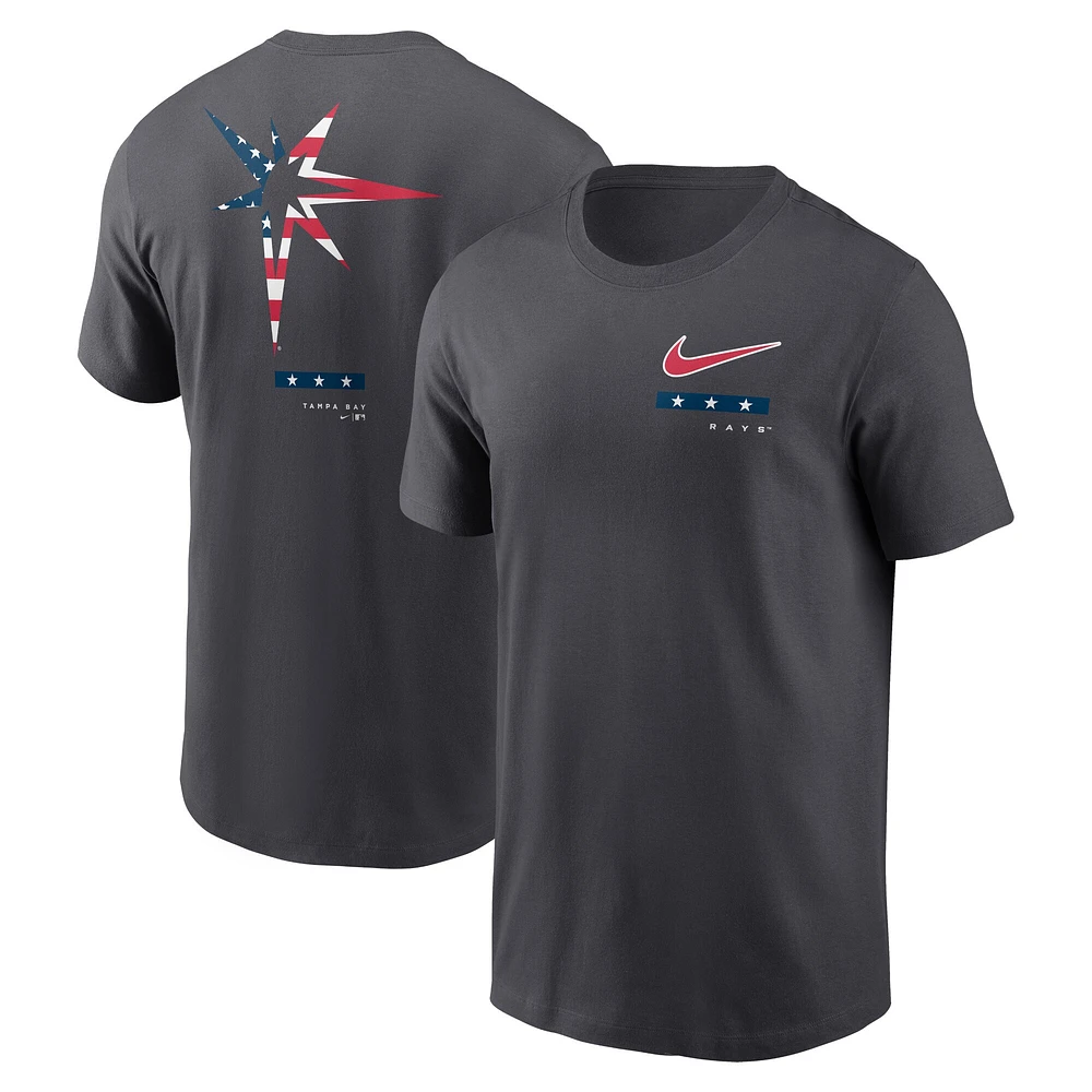 T-shirt Nike Rays de Tampa Bay Americana anthracite pour homme