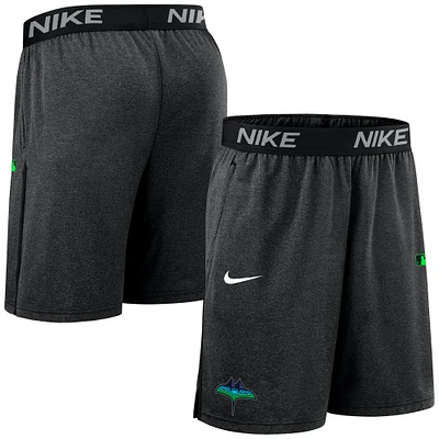Short Nike noir Tampa Bay Rays Authentic Collection City Connect Performance Knit pour homme