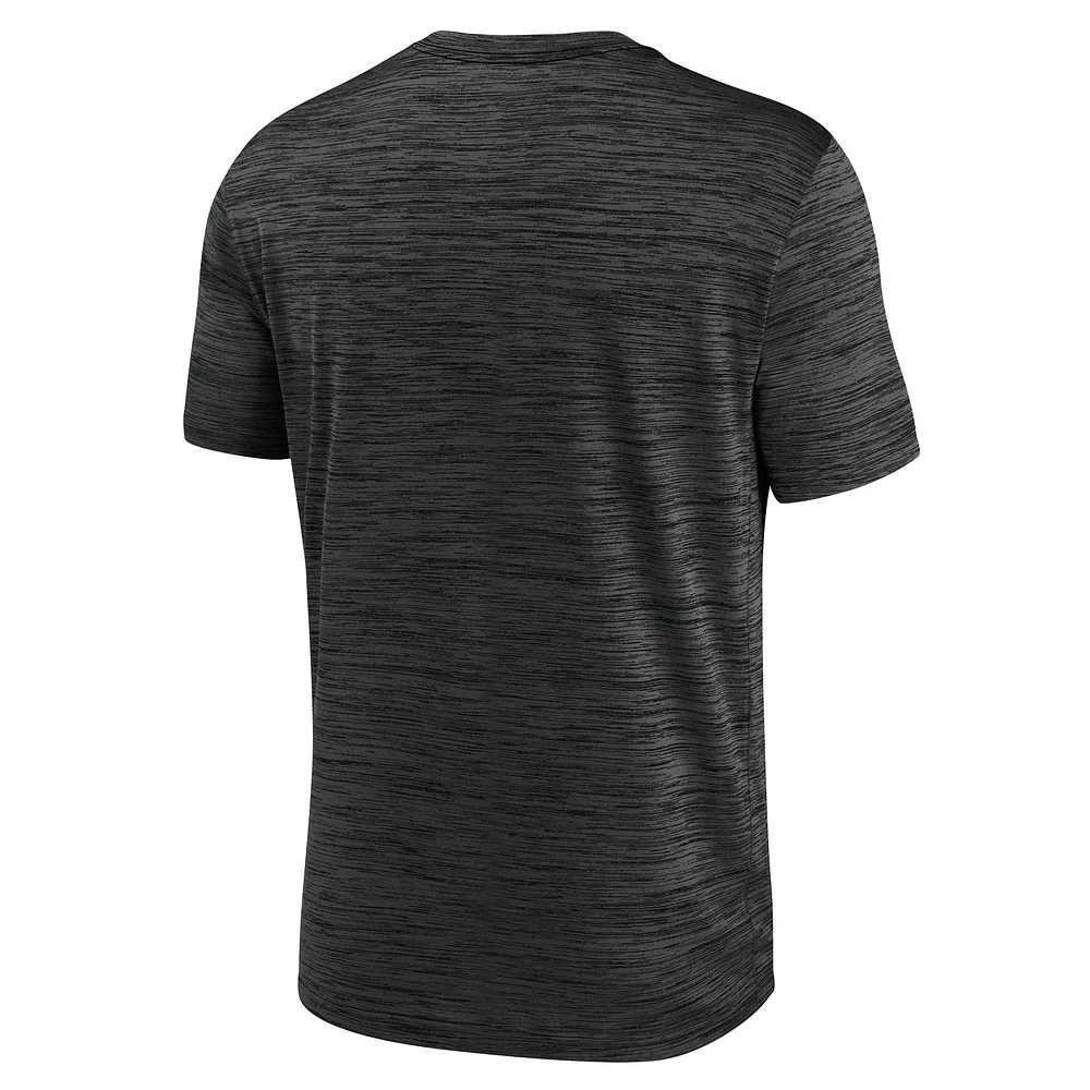 Men's Nike  Black Tampa Bay Rays Authentic Collection City Connect Velocity Performance T-Shirt
