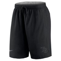 Men's Nike Black Tampa Bay Rays Authentic Collection Flux Performance Shorts
