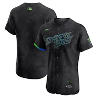 Maillot Nike City Connect Elite noir des Rays de Tampa Bay pour homme