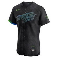 Maillot Nike City Connect Elite noir des Rays de Tampa Bay pour homme