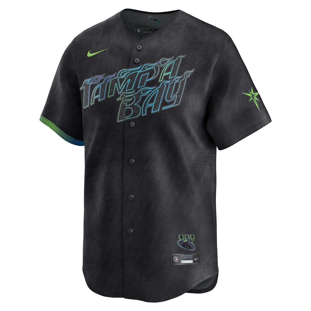Maillot Nike City Connect Limited noir des Rays de Tampa Bay pour homme