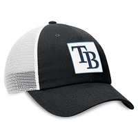 Men's Nike  Black Tampa Bay Rays Rise Adjustable Trucker Hat