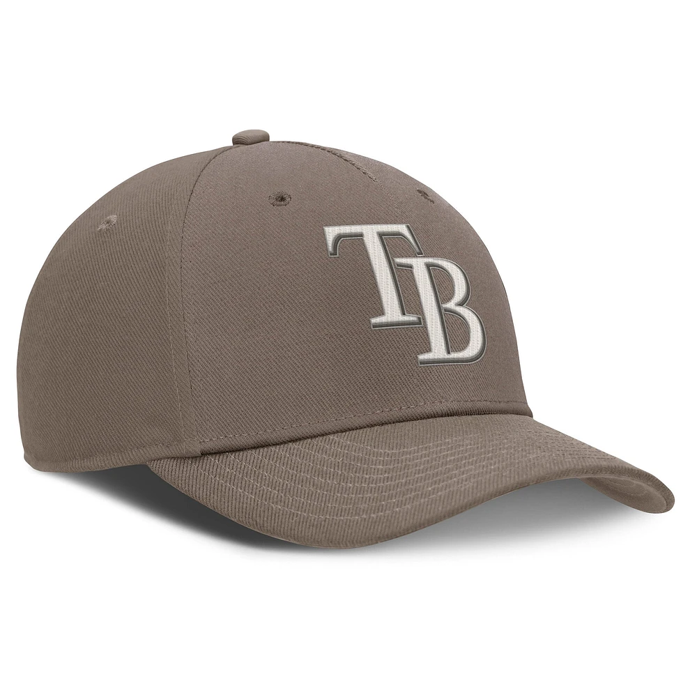 Men's Nike Brown Tampa Bay Rays Rise Performance Adjustable Hat