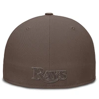 Men's Nike  Brown Tampa Bay Rays True Statement 20th Anniversary Performance Fitted Hat