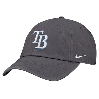 Casquette ajustable Nike Tampa Bay Rays Club pour homme, gris