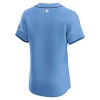 Men's Nike Light Blue Tampa Bay Rays Alternate Elite Jersey