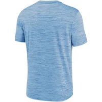 T-shirt pour homme Nike Tampa Bay Rays Authentic Collection Velocity Practice Performance - Bleu clair