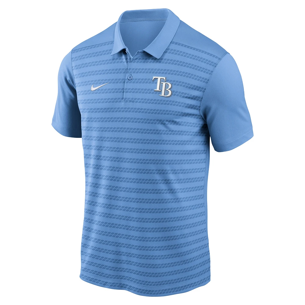 Men's Nike Light Blue Tampa Bay Rays Authentic Collection Victory Performance Polo