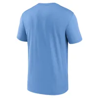 T-shirt Légende locale des Rays de Tampa Bay Nike pour homme - Bleu clair