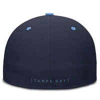 Men's Nike  Navy/Light Blue Tampa Bay Rays 25th Anniversary True Primetime Two-Tone Performance Fitted Hat
