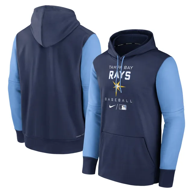 Nike Rewind Lefty (MLB Tampa Bay Rays) Men's Pullover Hoodie