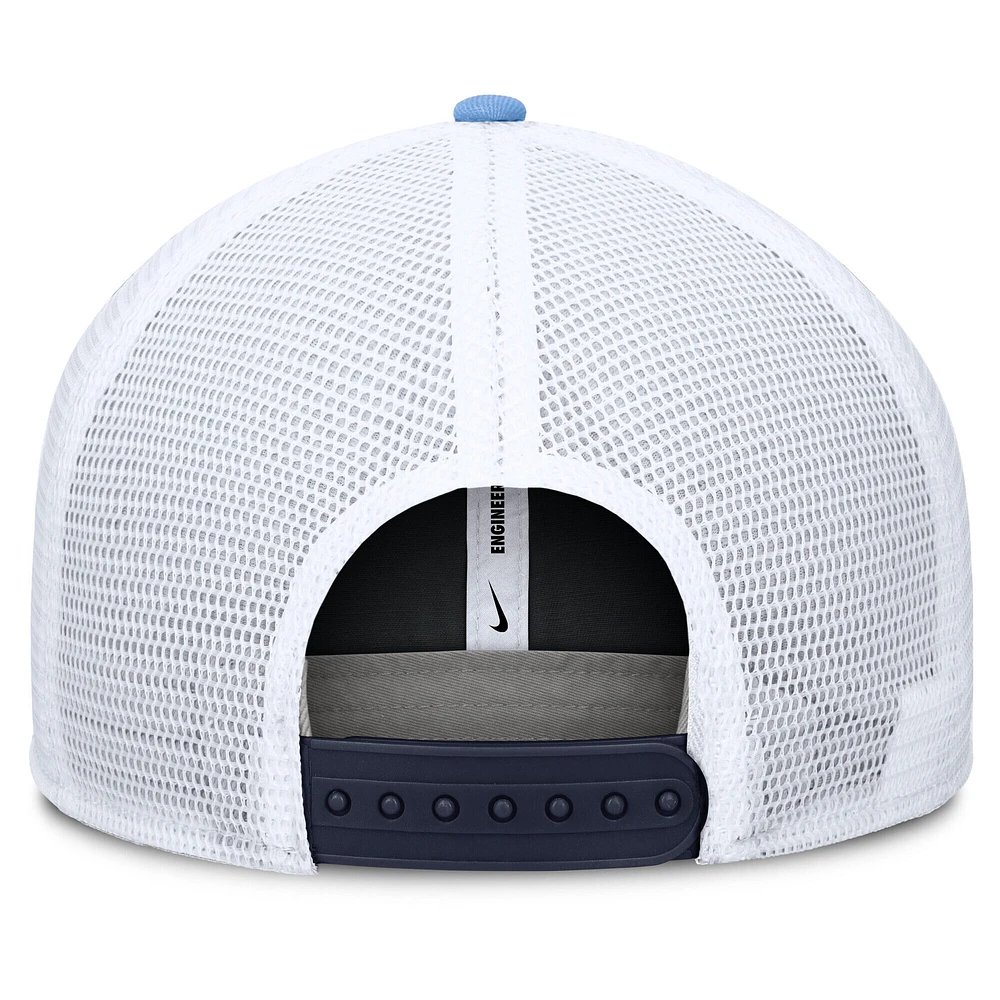 Men's Nike  Navy/Light Blue Tampa Bay Rays Pro Performance Trucker Snapback Hat