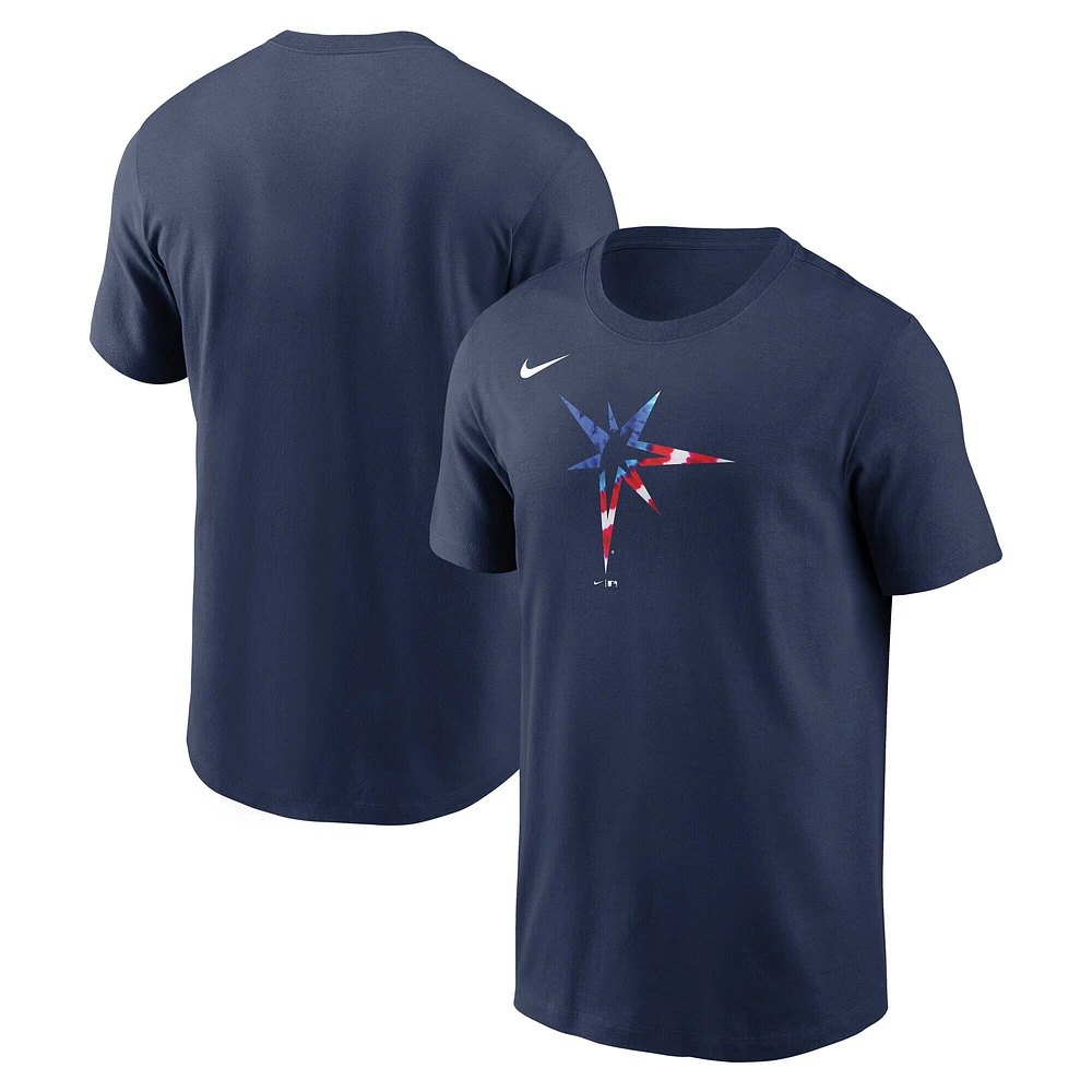 T-shirt Nike Americana bleu marine des Rays de Tampa Bay pour homme