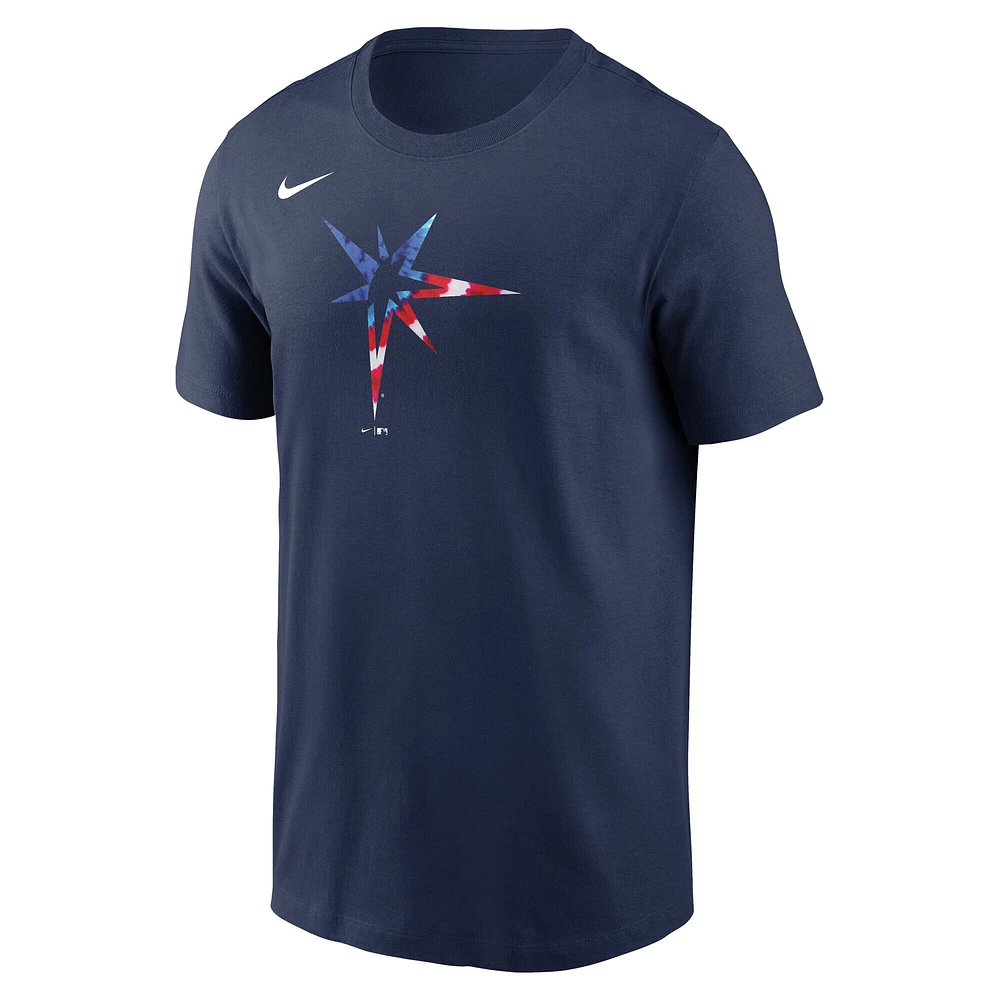 T-shirt Nike Americana bleu marine des Rays de Tampa Bay pour homme