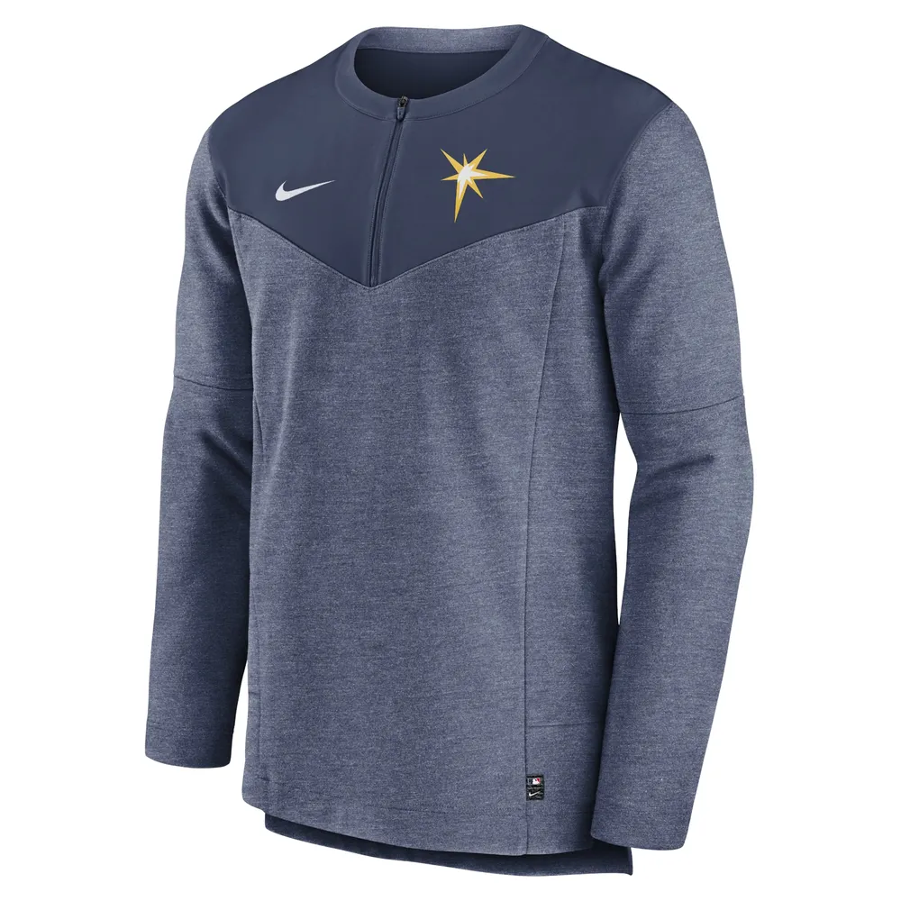 Nike Men's Gray Tampa Bay Rays Authentic Collection Game Raglan Performance  Long Sleeve T-shirt