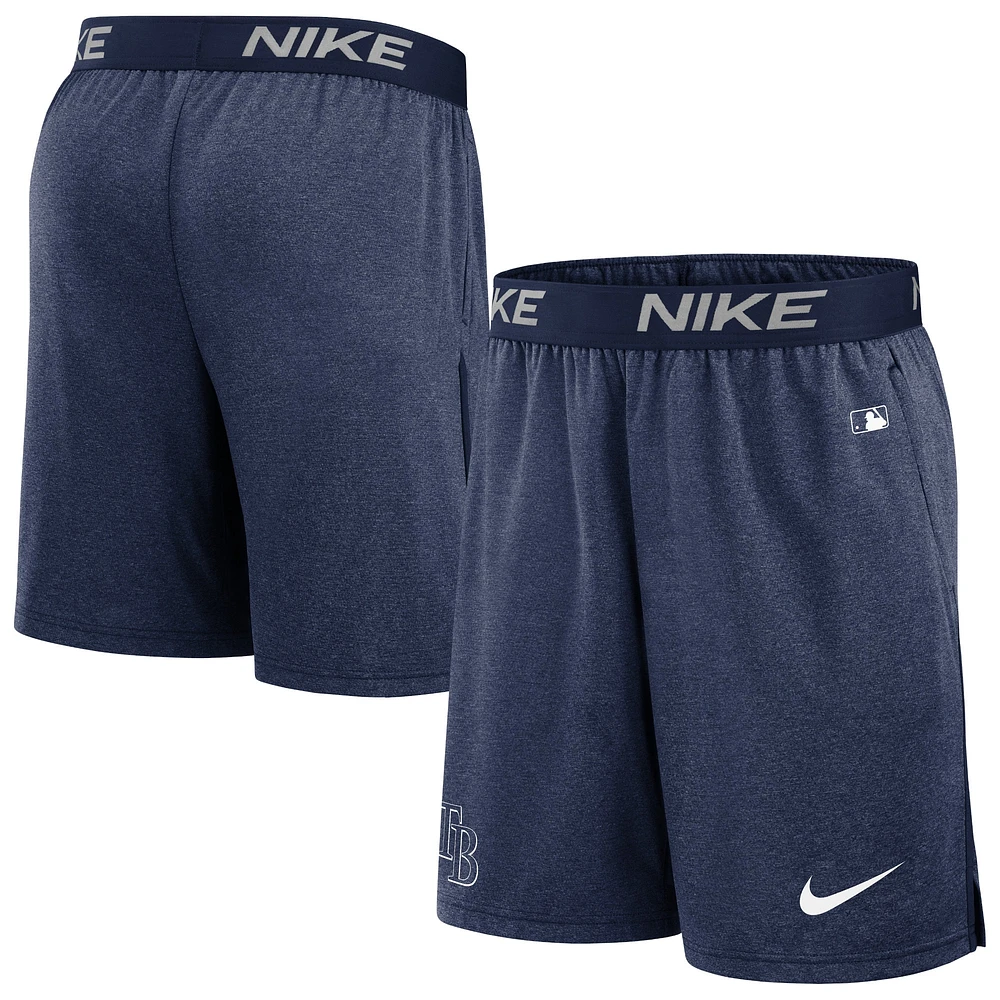 Men's Nike Navy Tampa Bay Rays Authentic Collection Practice Performance Shorts