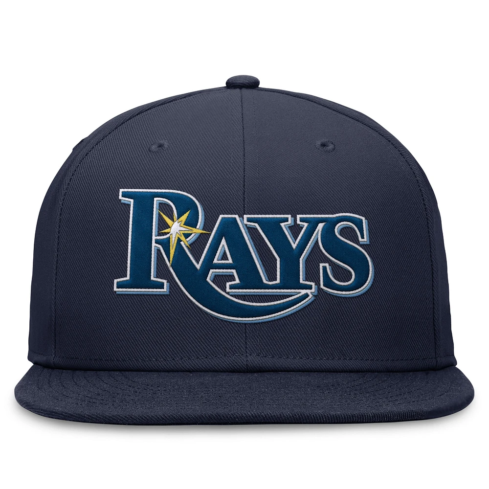 Men's Nike Navy Tampa Bay Rays Performance Fitted Hat