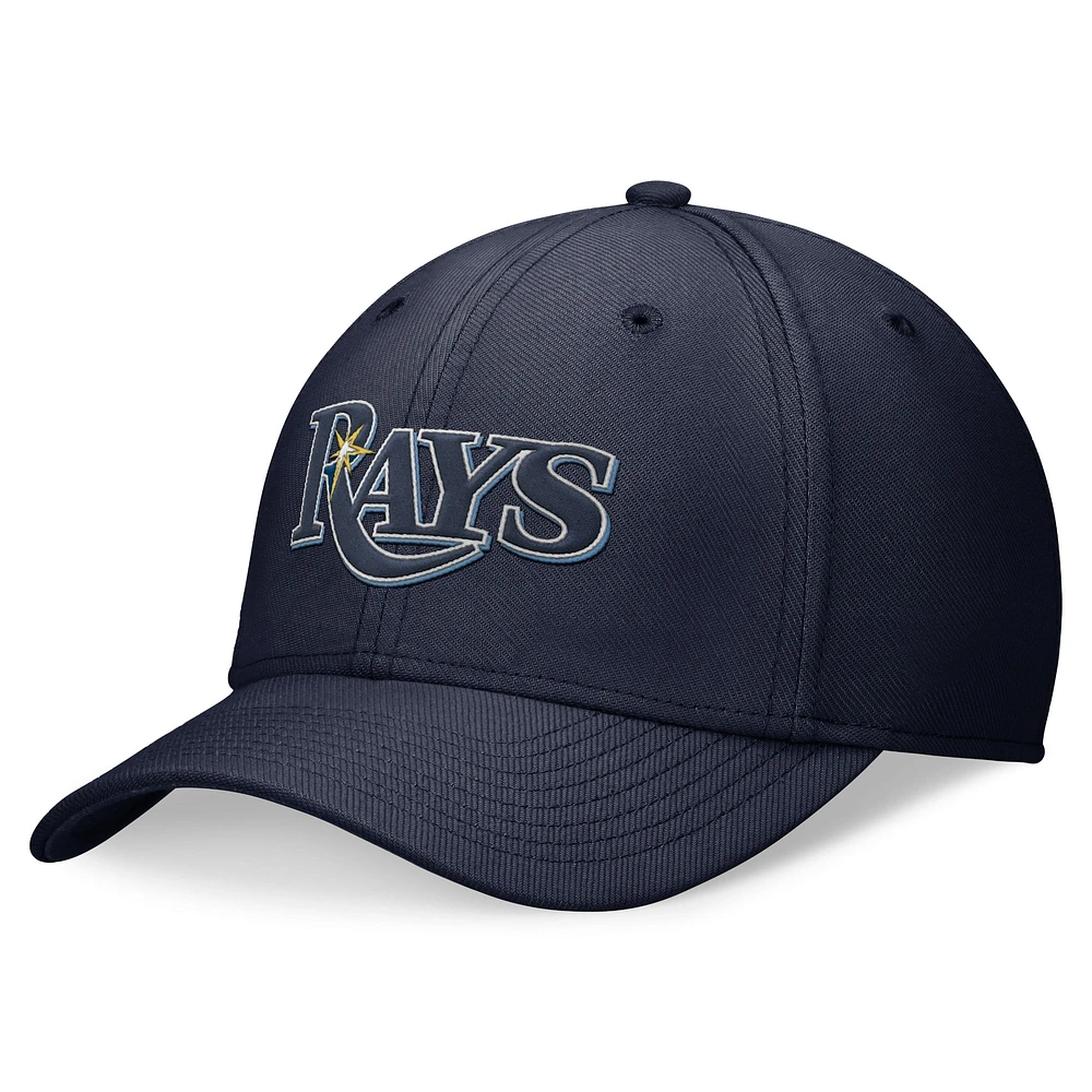 Casquette Nike Performance Flex bleu marine Tampa Bay Rays pour homme