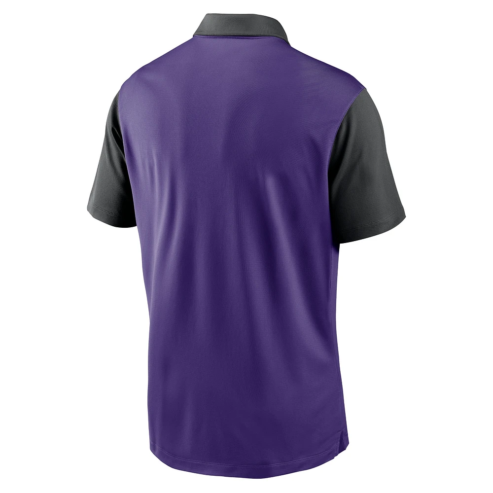 Men's Nike Purple Tampa Bay Rays Franchise Cooperstown Collection Polo