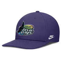 Men's Nike Purple Tampa Bay Rays Pro Performance Snapback Hat