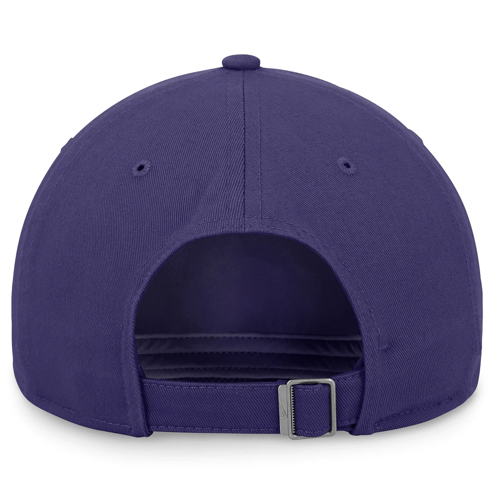 Casquette réglable Nike Violet Tampa Bay Rays Rewind Cooperstown Collection Club pour hommes