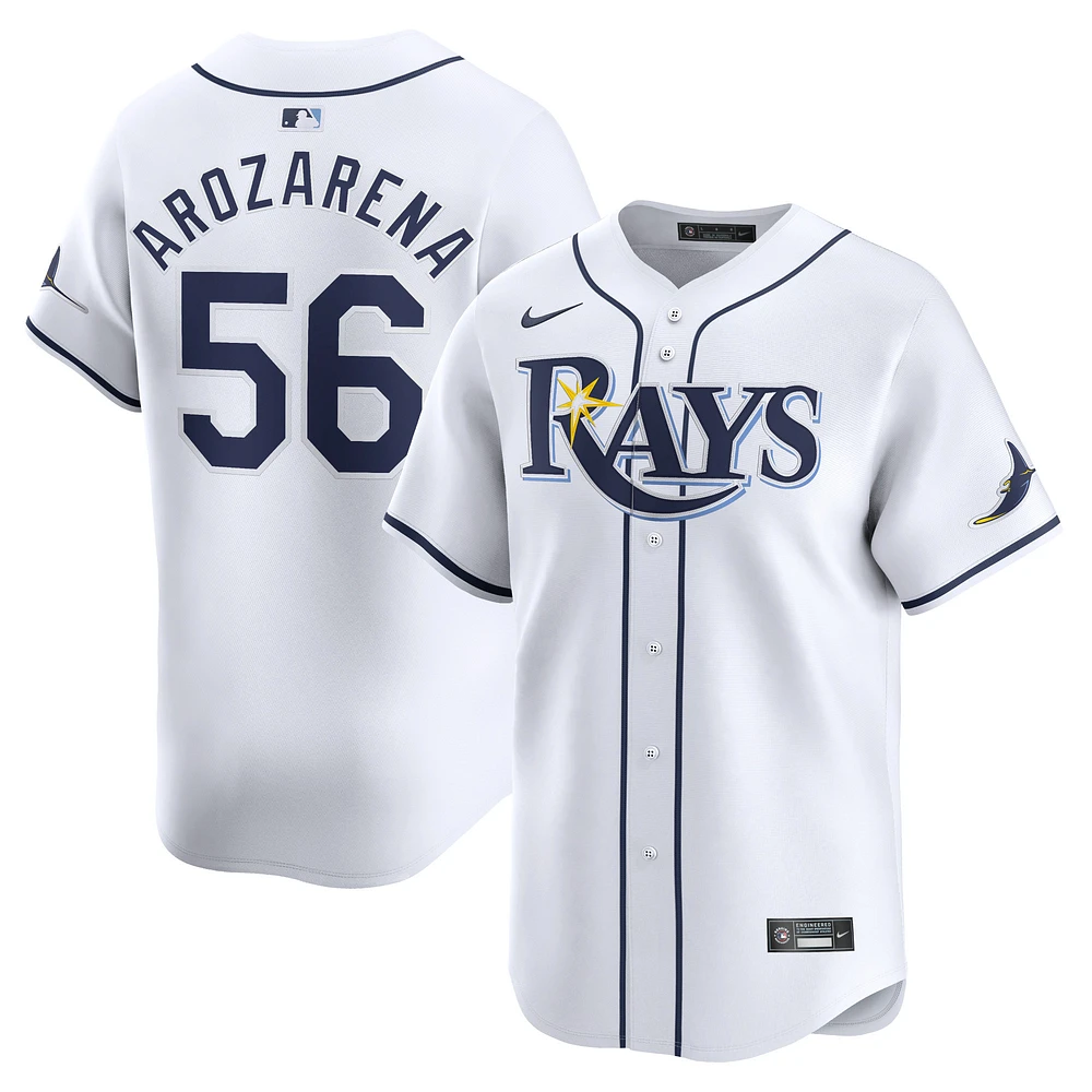 Men's Nike Randy Arozarena White Tampa Bay Rays Home Limited Player Jersey