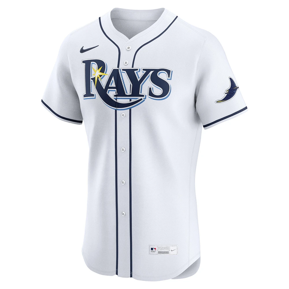 Men's Nike White Tampa Bay Rays Home Elite Jersey