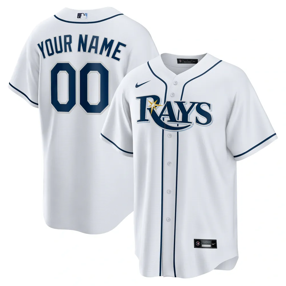 MLB Tampa Bay Rays Custom Name Number Mix Jersey T-Shirt