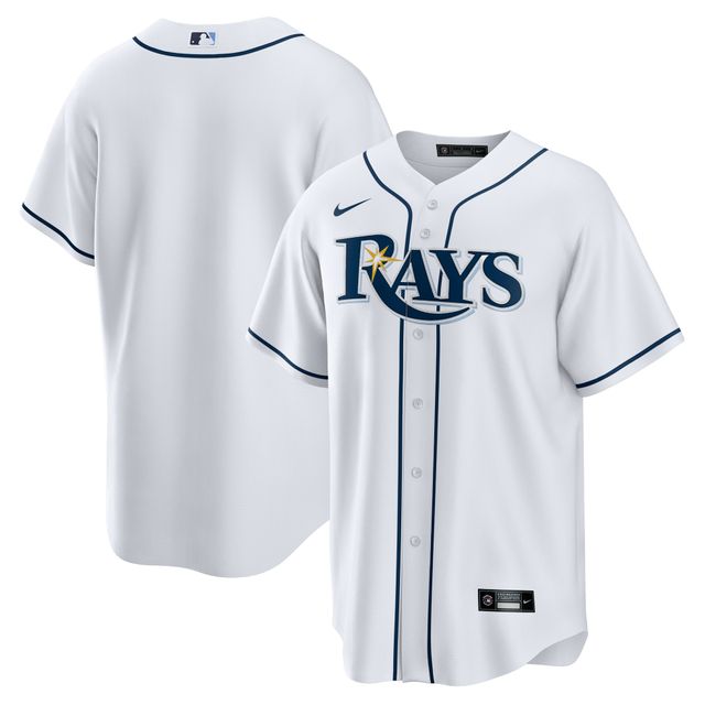 Maillot d'équipe Nike Tampa Bay Rays Home Replica blanc pour homme